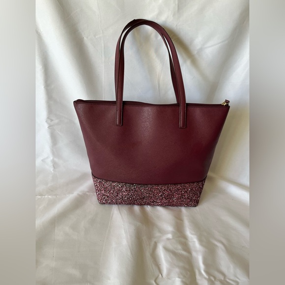 Kate spade PENNY greta court LARGE tote Cherrywood - Picture 5 of 7